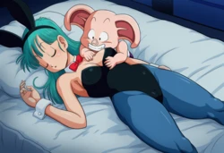 Bulma x Oolong 2 [AI Generated]