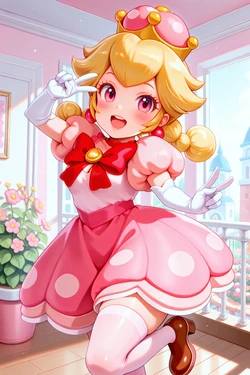 Peachette (Super Mario bros) [AI Generated]