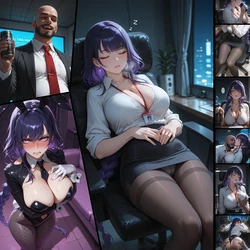 Paperhero - 雷電将軍 | Raiden Shogun（OL）(Preview) (Patreon) [AI Generated]