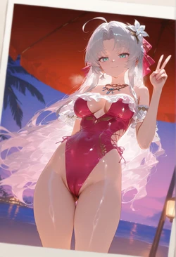 Takoro - Carlotta (Splashing Summer) (珂萊塔) [140P] - Ucen & High resolution (Patreon) [AI Generated]