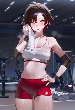 kilerai - 251028 [rwby] ruby rose GYM BBC 372p (Patreon) [AI Generated]
