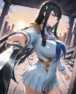 [Lanmon AI] Satsuki Kiryuuin (Kill La Kill) [AI Generated]