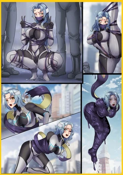 [King] 紧身衣女战士被寄生生物肆意玩弄