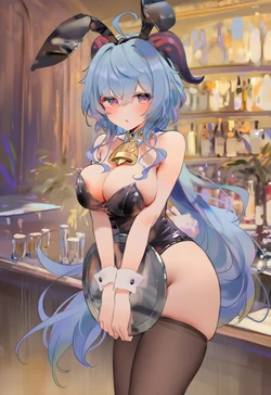 [少把盐] Ganyu (Patreon 10.07) [AI Generated][Uncensored]