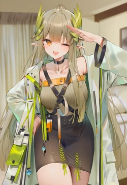 [少把盐] Muelsyse (Patreon 10.26) [AI Generated][Uncensored]