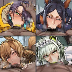 [RebornMe] 明日方舟口交杂图合集 [AI Generated]