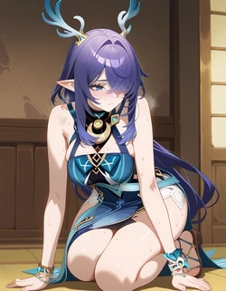 Purpleh31 - Lauma (Genshin Impact) default outfit 254P (Patreon) (AI Generated)
