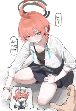 [LonkLink] 路地でのフェラ (ブルーアーカイブ)