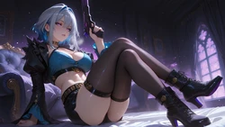 [AIArt GiWu] Galbrena - Wuthering Waves (Patreon) [AI Generated]