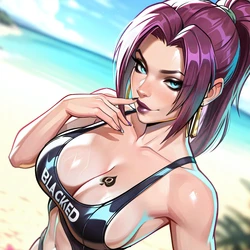 [Kitina] Psylocke Blacked [AI Generated]