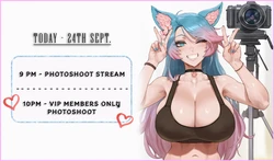 [Kitina] Silvervale's Exclusive Photoshoot Stream [AI Generated]