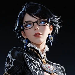 Bayonetta Spotlight [AI Generated]