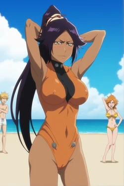 [NakomoArt] - Yoruichi Shihouin [AI Generated]