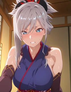 Purpleh31 - Miyamoto Musashi default outfit 250p (Patreon) (AI Generated)