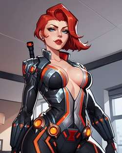 [Heroerse.Ai] Black Widow (Marvel Rivals) [AI Generated]