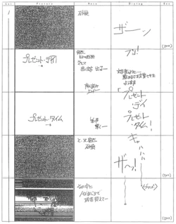 Serial Experiments Lain Episode 4 Storyboard