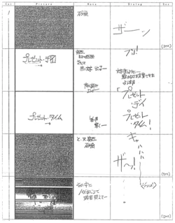 Serial Experiments Lain Episode 5 Storyboard