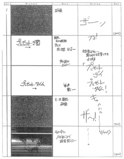 Serial Experiments Lain Episode 6 Storyboard