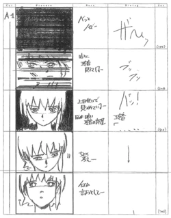 Serial Experiments Lain Episode 13 Storyboard