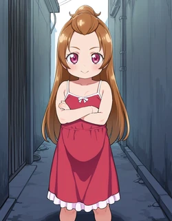 [雷門AIショップ] 円亜久里 大人に変身できるプリキュア [AI Generated]