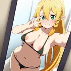 Waifus Everyday! Leafa 2 Sword Art Online ALO (Patreon) [AI Generated]