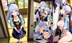 Nekohouse ID - GI03 Ayaka x Ayato {AI Generated}