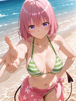 RockMan - モモ・ベリア・デビルーク Momo Belia Deviluke 002 (Patreon) [AI Generated]