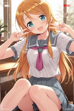 [PIXIV] Tkz(116616648) - 1005桐乃阿黑颜-1 [AI Generated]