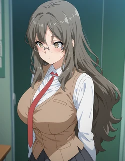 Purpleh31 - Rio Futaba default outfit 248p (Patreon) (AI Generated)