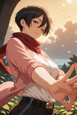 Velutinx Mikasa Ackerman — 29 October [AI Generated]