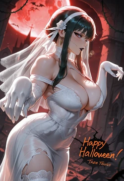 Zombie Bride Yor [codemistake] [AI Generated]