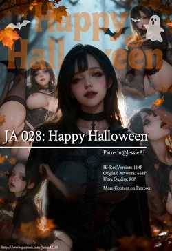 [JessieAI] JA028: Happy Halloween[AI Generated]