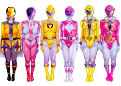 [Zizi] Sentai Heroine Katarogu (Super Sentai)