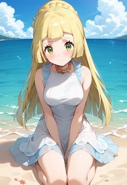 eriotのSexyAnimeGirlsイラスト屋 リーリエ 7 Lillie (Patreon) [AI Generated]