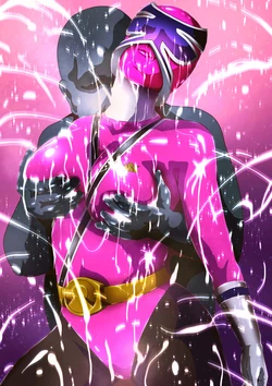 [Zizi] Heroine White Milk Shower! Shinken Pink-hen (Samurai Sentai Shinkenger)