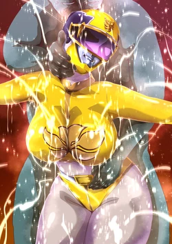 [Zizi] Heroine White Milk Shower! Gosei Yellow-hen (Tensou Sentai Goseiger)