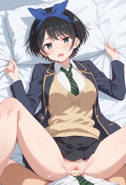 eriotのSexyAnimeGirlsイラスト屋 更科 瑠夏 2 Ruka Sarashina (Patreon) [AI Generated]
