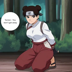 [HiddenGem] Naruto Shippuden Tenten DefeatedCommission (Patreon)  [AI Generated]