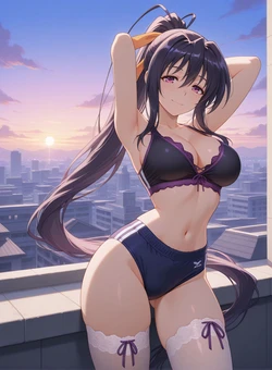 (Bravarts) Akeno Himejima [AI Generated]