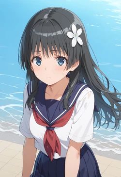 eriotのSexyAnimeGirlsイラスト屋 佐天 涙子 1 Saten Ruiko とある科学の超電磁砲 (Patreon) [AI Generated]