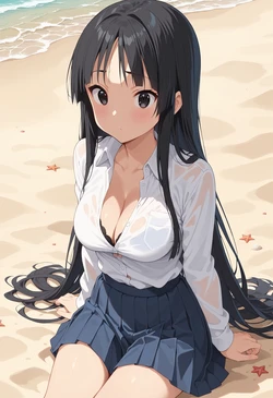 eriotのSexyAnimeGirlsイラスト屋 秋山 澪 4 mio akiyama (Patreon) [AI Generated]