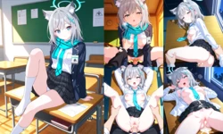 Nekohouse ID - BA01 Sunaookami Shiroko {AI Generated}