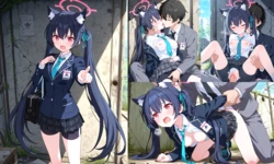 Nekohouse ID - BA02 Serika x Sensei {AI Generated}