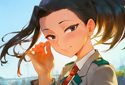 MOKIIIMOKIII - Momo Yaoyorozu [AI Generated]