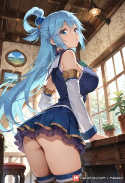[Mirako] Aqua (Konosuba) [AI Generated]