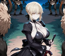 [Lanmon AI] SaberAlter (243p) (Patreon) [AI Generated]