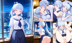 Nekohouse ID - GI06 Ayaka x Ayato {AI Generated}