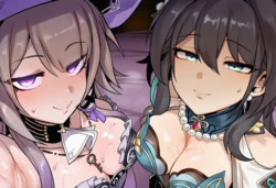 [AI Generated] Aroma: Herta/Ruan Mei/Hilchurl - BBC