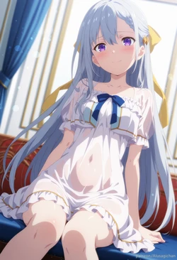 AIusagichan - 転生王女と天才令嬢の魔法革命 ユフィリア・マゼンタ Euphyllia Magenta 508P (Patreon) [AI Generated]