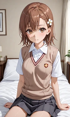 PoppyFlowerAI [special] Mikoto Misaka (御坂 美琴) - Toaru Kagaku no Railgun (Patreon) [AI Generated]